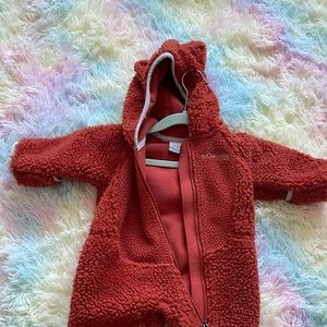 Columbia Fox Fleece Snowsuit 0-3 months 🦊 Adorable and Cozy